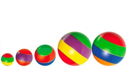 Купить Мячи резиновые (комплект из 5 мячей различного диаметра) в Полысаеве 