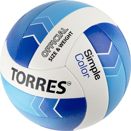 Купить Мяч волейбольный Torres Simple Color любительский р.5 в Полысаеве 